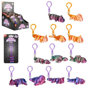Schlüsselanhänger : Metallic 3D Tierfiguren