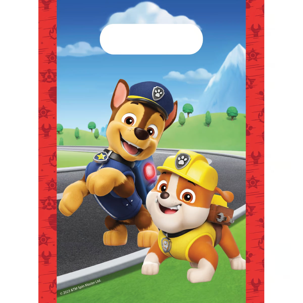 Paw Patrol 4 Partybeutel Papier - Bild 1