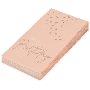 Servietten Elegant Lush Blush Happy Birthday - Bild 5
