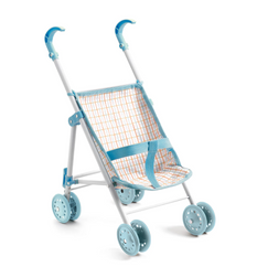 Puppen Buggy Metal 44cm