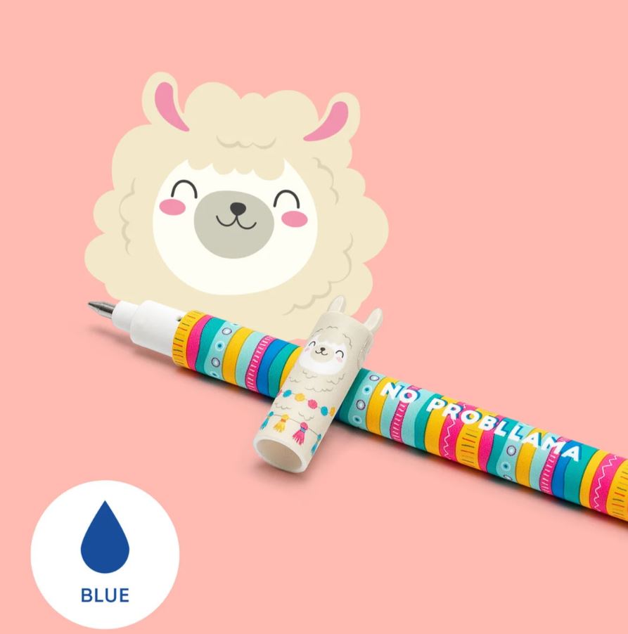 Legami Erasable Gel Pen Llama blau - Bild 3