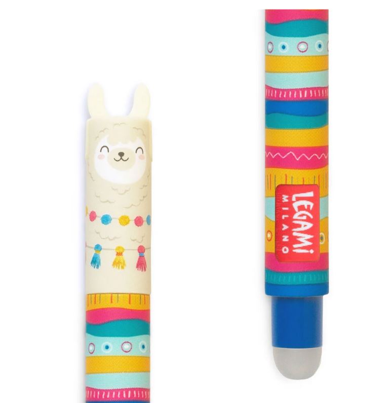 Legami Erasable Gel Pen Llama blau - Bild 2