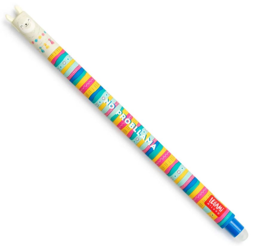 Legami Erasable Gel Pen Llama blau - Bild 1