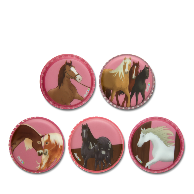 Klettie - Set Pferde im Galopp 5-teilig - Bild 1