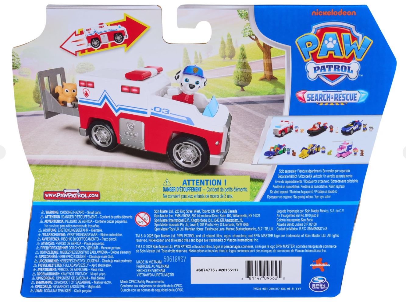 Paw Patrol Search And Rescue Vehicle Marshall - Bild 8