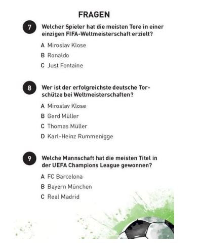 Das grosse Fussball-Quiz ab 10 Jahren - Bild 8