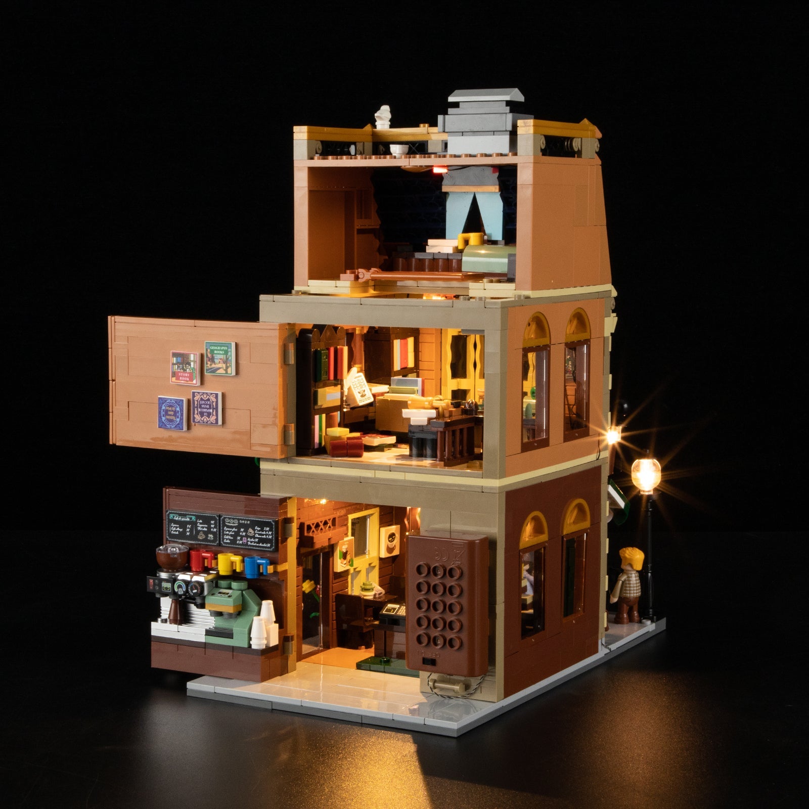 Lumibricks Buch-Café F9031 - Bild 5