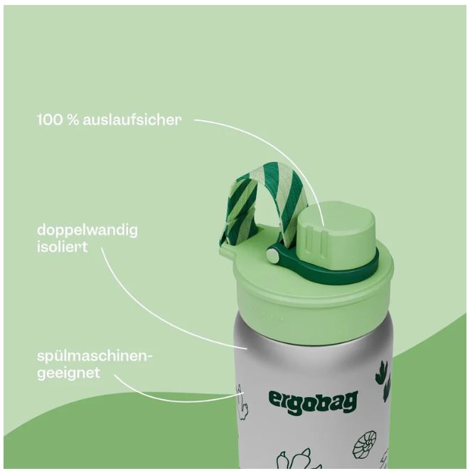 Ergobag Trinkflasche Edelstahl Gewitter - Bild 8