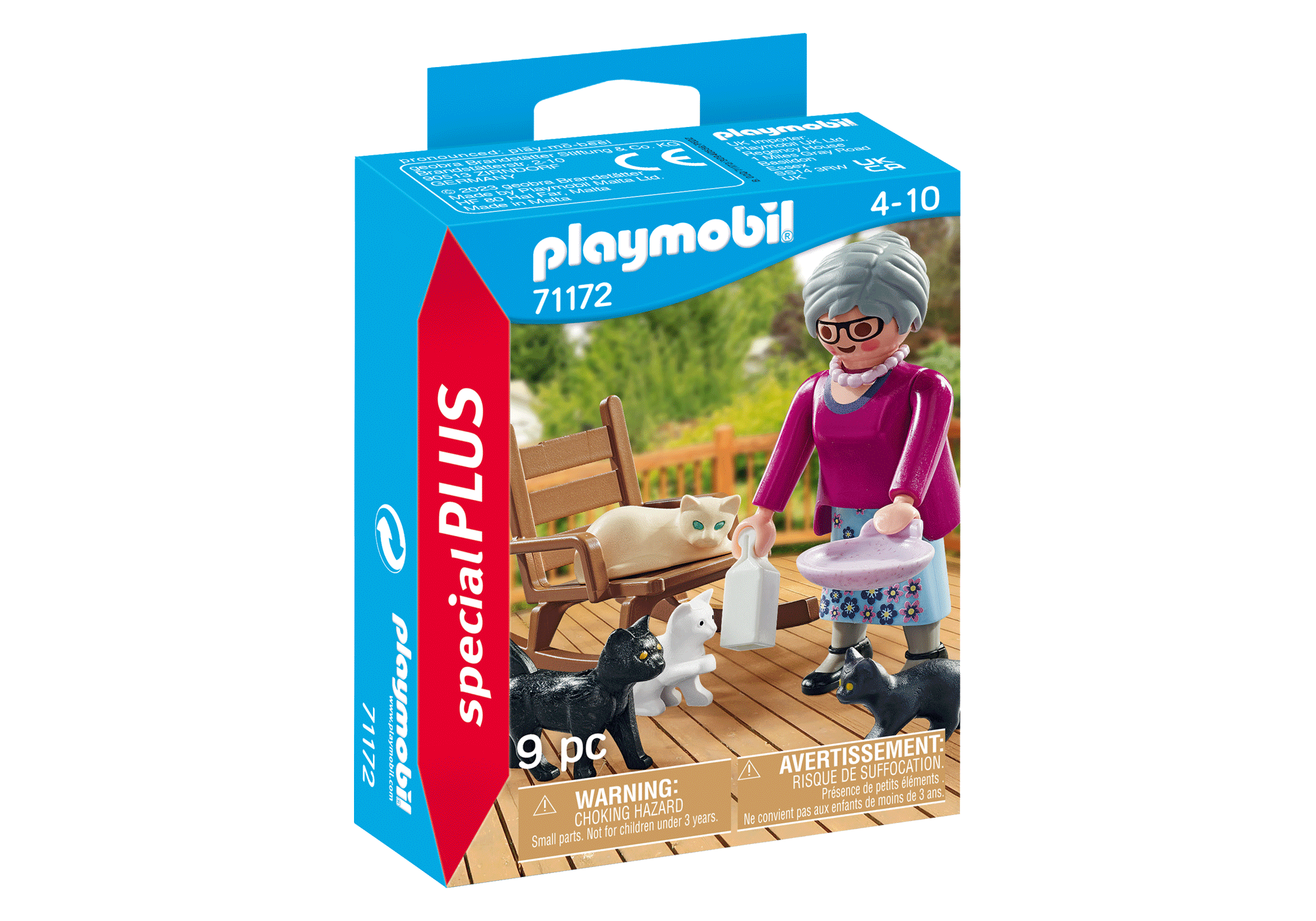 PLAYMOBIL Oma mit Katzen 71172 - Bild 1