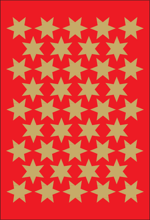 Herma Sticker Sterne gold 14mm - Bild 1