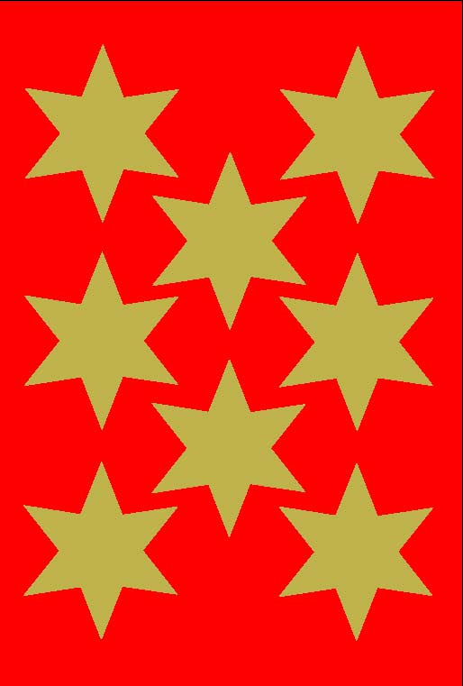 Herma Sticker Sterne gold 33mm - Bild 1