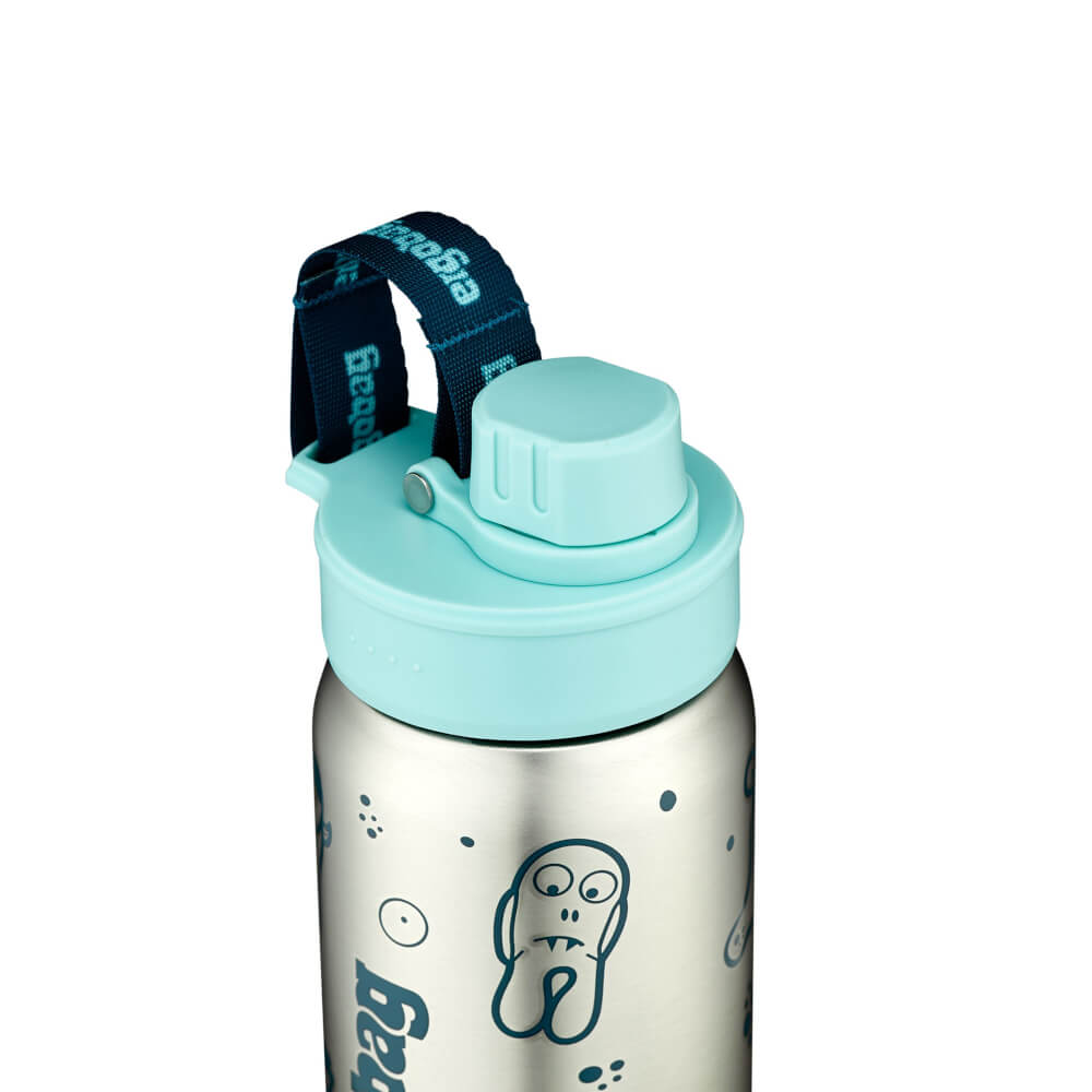 Ergobag Trinkflasche Edelstahl petrol Monster - Bild 5