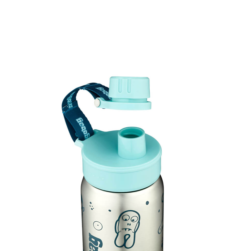 Ergobag Trinkflasche Edelstahl petrol Monster - Bild 6