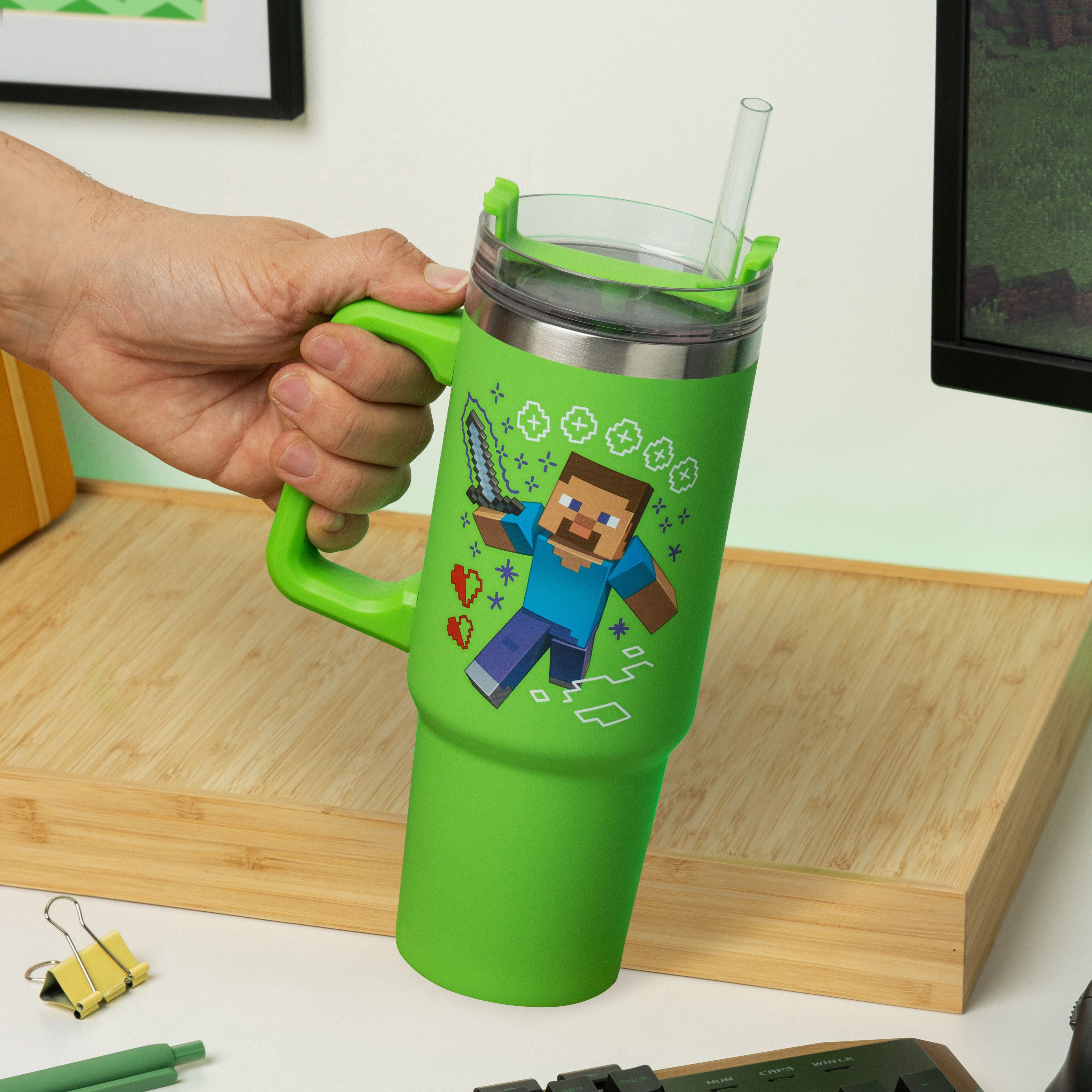 Minecraft Green Tavel Cup 900ml - Bild 3