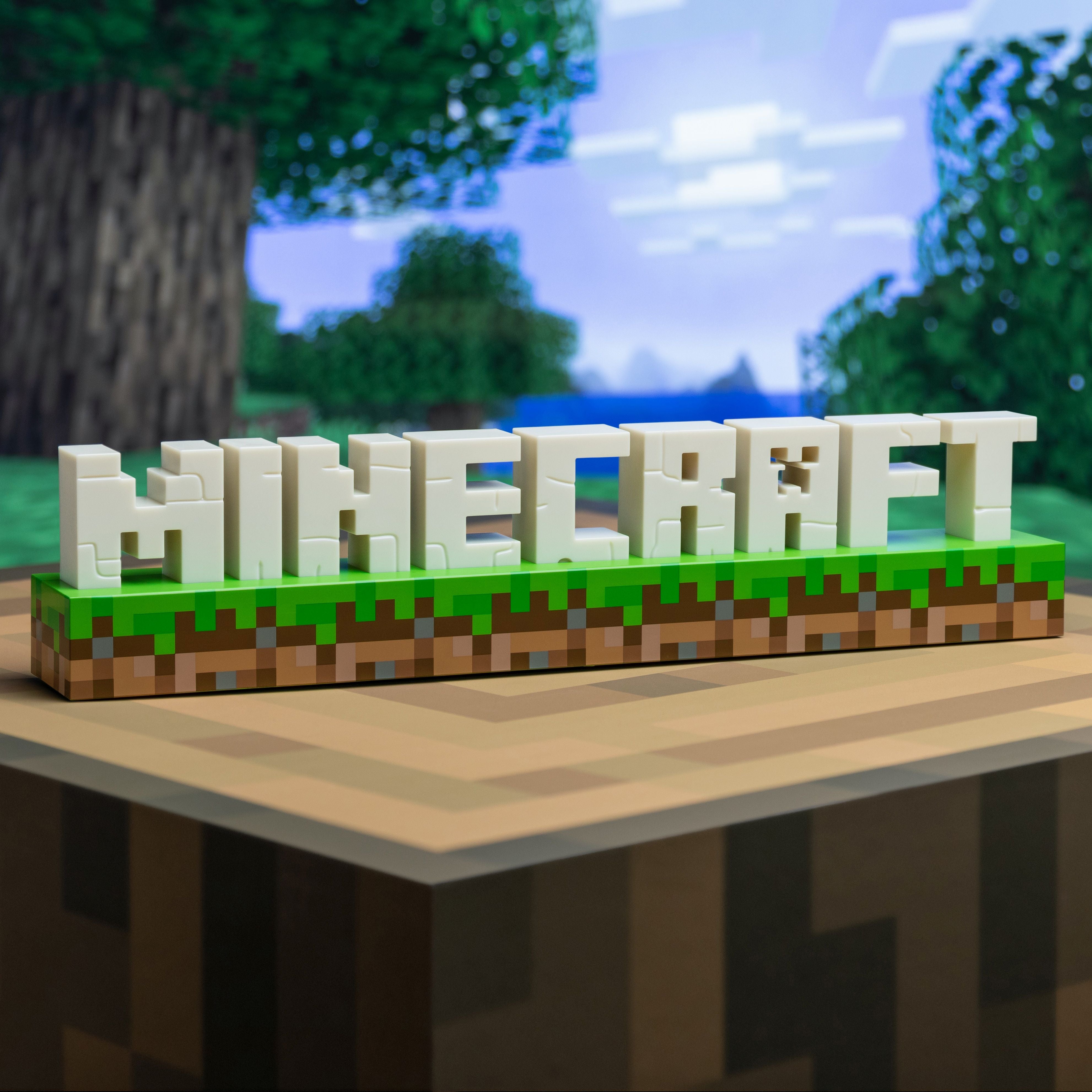 Minecraft Logo Light V3 - Bild 1