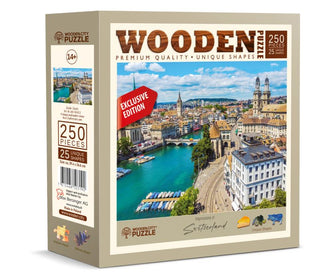 Puzzle Holz Zürich 250 Teile