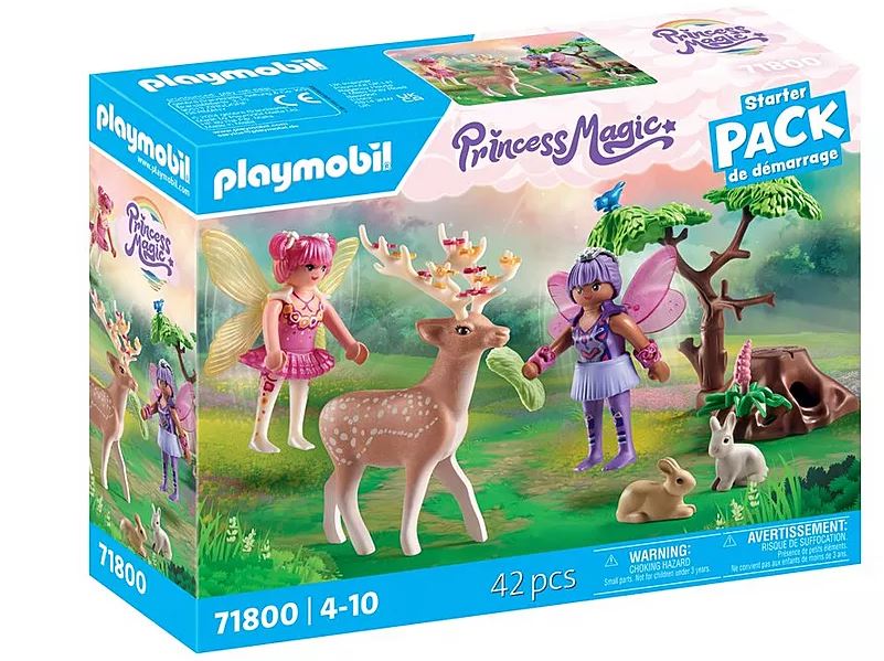 Playmobil Feen mit süssen Waldtieren 71800 - Bild 1