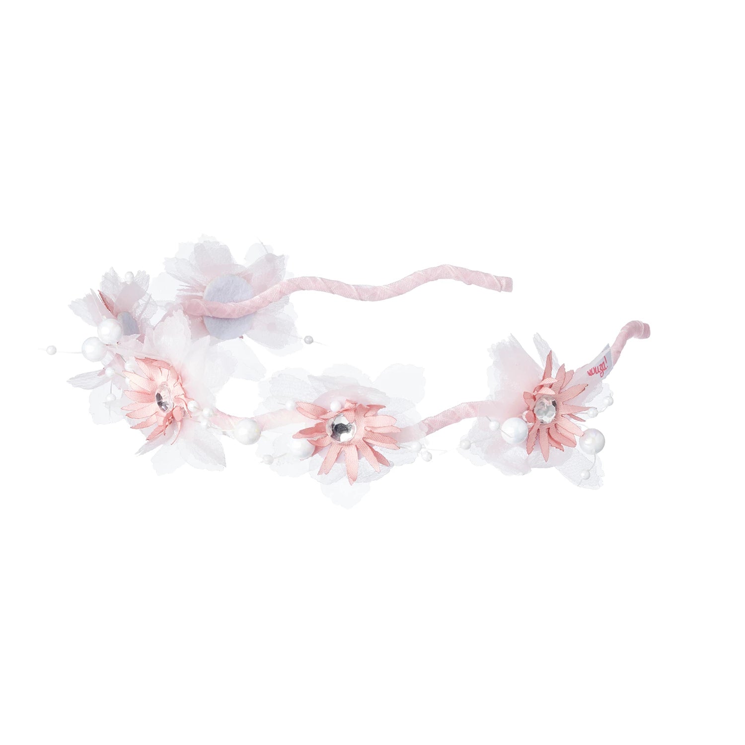 Souza Haarreif Rosan Blume pink - Bild 1
