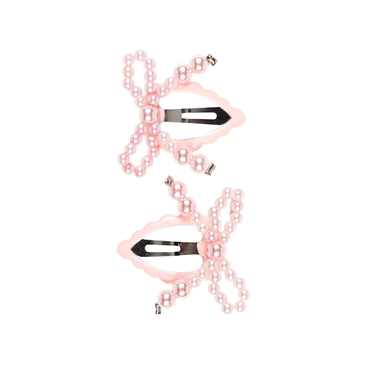 Souza Haarclips Maja Schleife pink - Bild 1