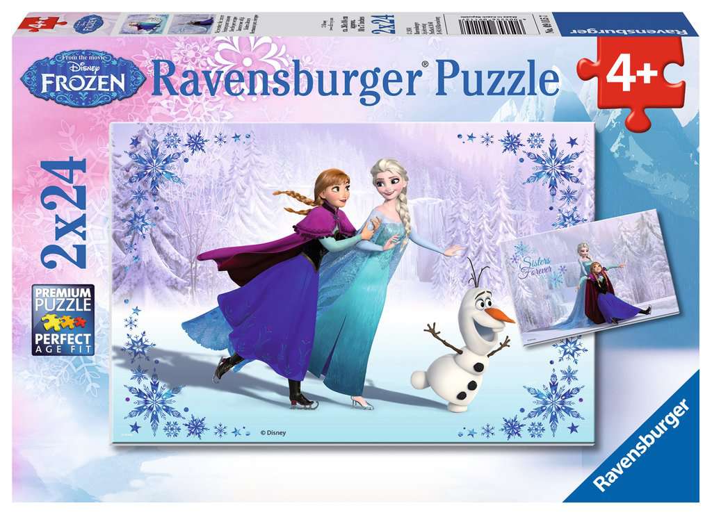 Puzzle Schwestern für immer 2x24 Teile 09.115 - Bild 1