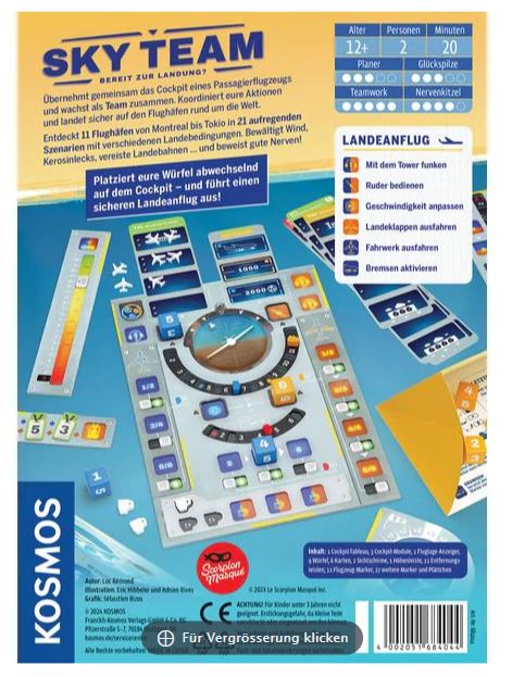 Kosmos: Sky Team Spiel des Jahres 2024 - Bild 7
