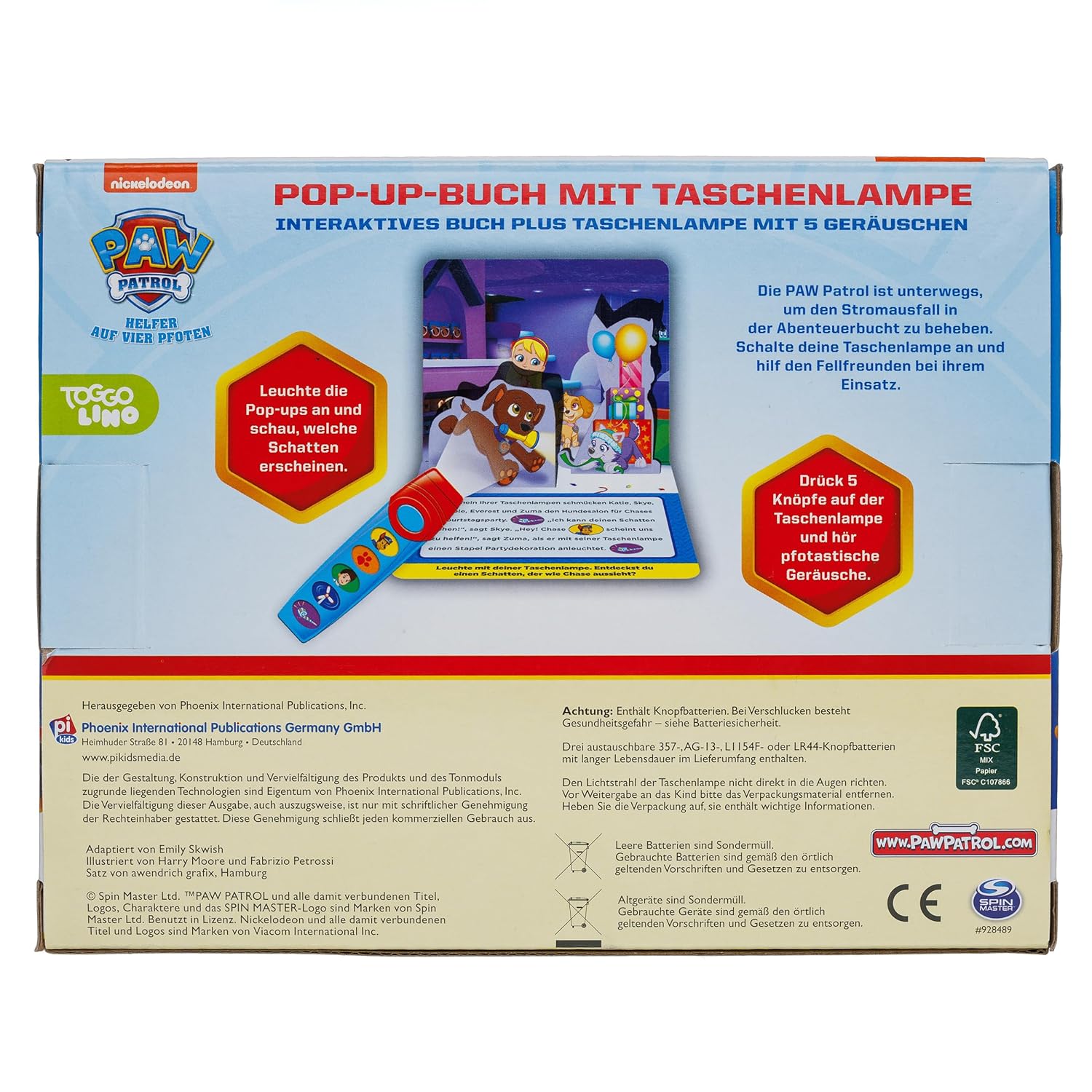 Paw Patrol  Pop - up - Buch mit Taschenlampe - Bild 5