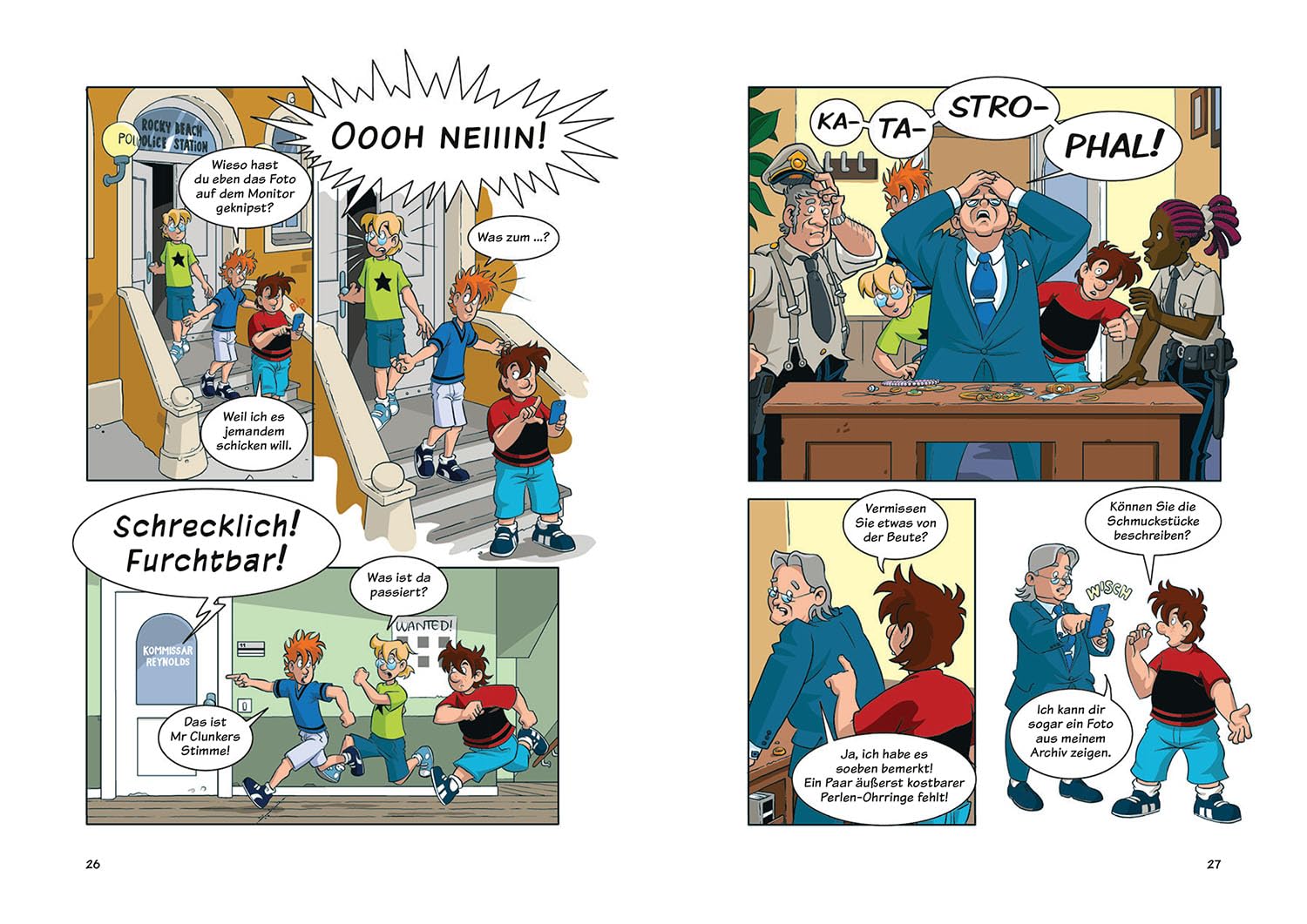 Die drei ??? Kids Das Kirschkomplott Comic - Bild 3