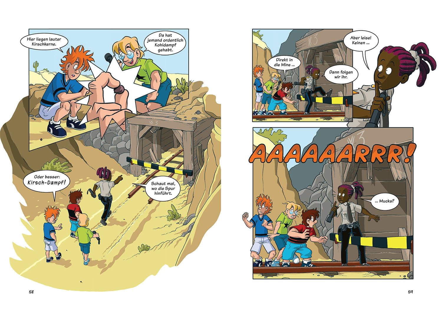 Die drei ??? Kids Das Kirschkomplott Comic - Bild 5