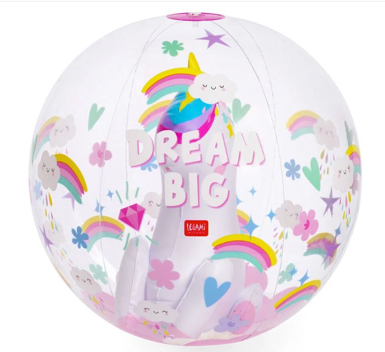 Legami aufblasbarer Strandball Unicorn - Bild 2