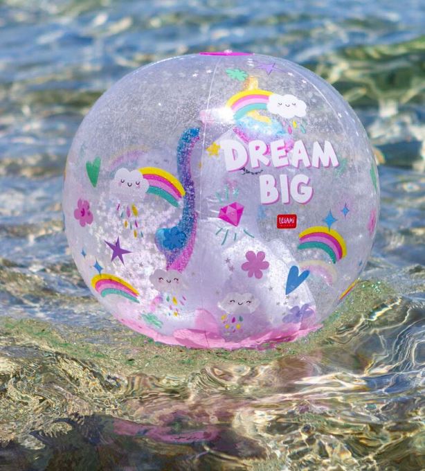 Legami aufblasbarer Strandball Unicorn - Bild 3