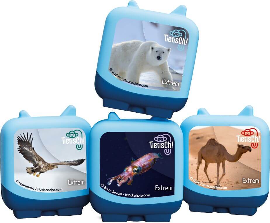 Clever Tonies: Tierisch! Extrem 4er Set ab 4J. - Bild 1