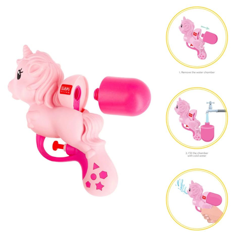 Legami Wasserpistole - Unicorn 50ml - Bild 3