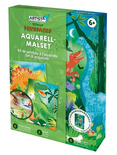 Aquarellmalset Dinosaurier - Bild 1