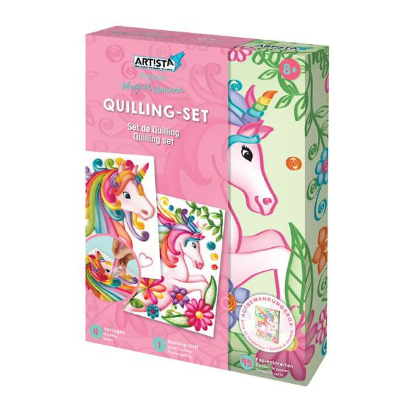 Quillingset Einhorn - Bild 1