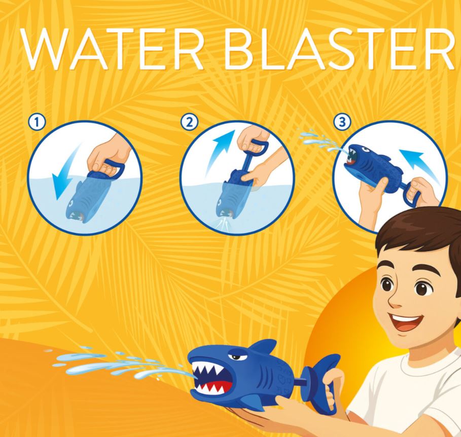 Legami Wasserpistole - Shark - Bild 3
