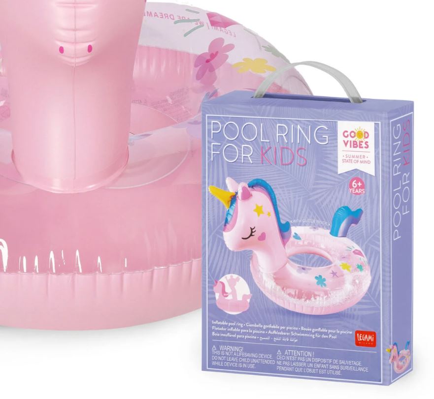 Legami Aufblasbarer Schwimmring Shark Unicorn - Bild 3