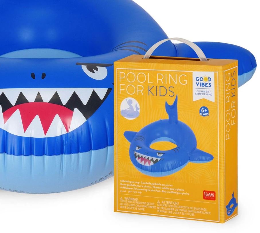 Legami Aufblasbarer Schwimmring Shark - Bild 3