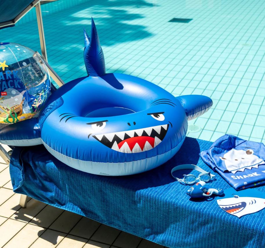 Legami Aufblasbarer Schwimmring Shark - Bild 5
