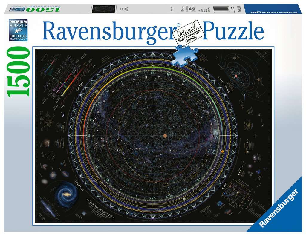 Puzzle 1500 Teile Universum  00.016.213 - Bild 1