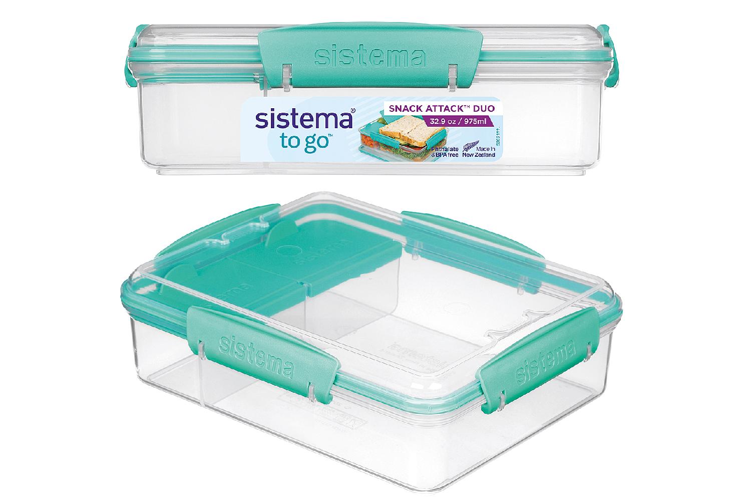 SISTEMA Lunchbox / Brotdose Snack Attack 975ml - Bild 1