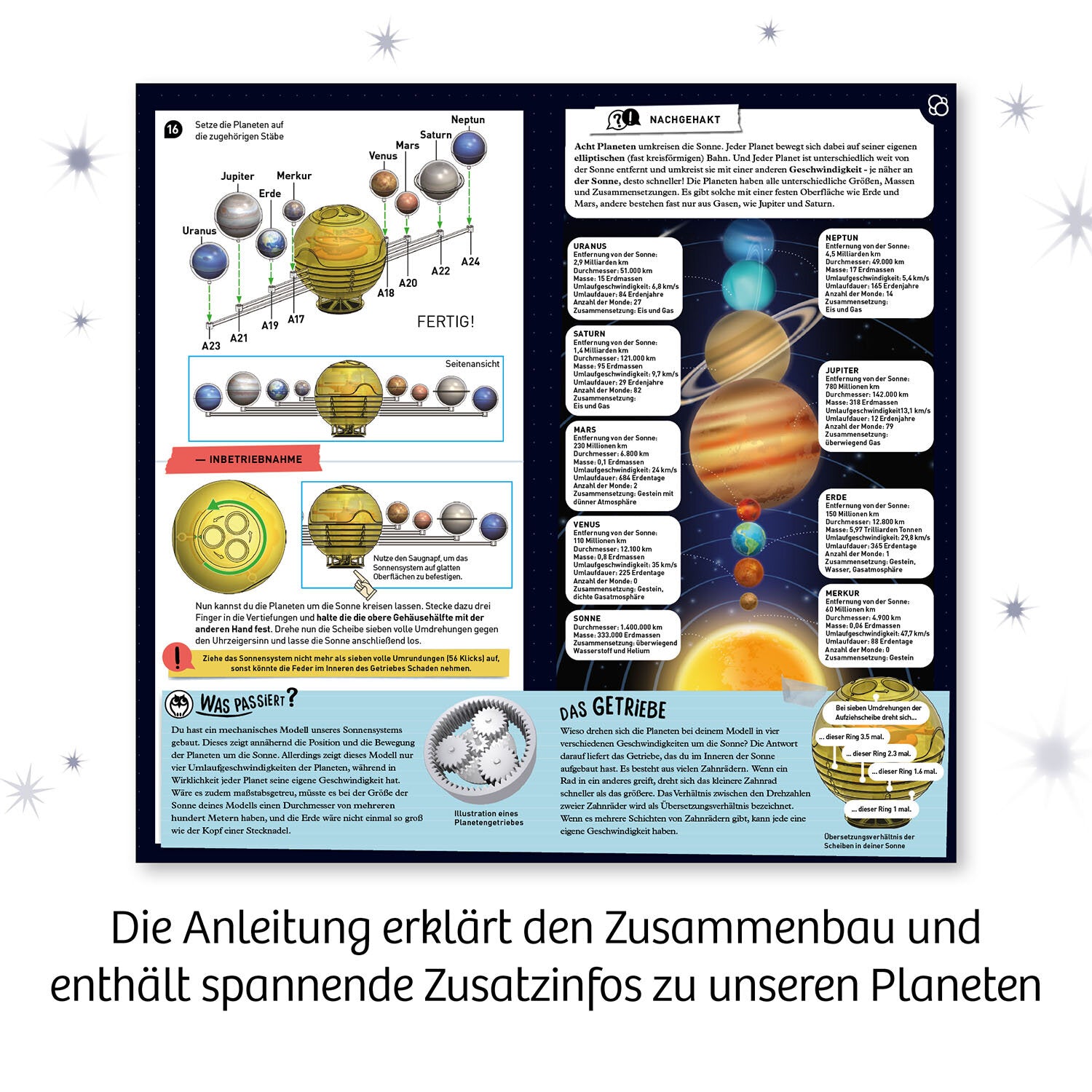 Kosmos Experimentierkasten Sonnensystem - Bild 3