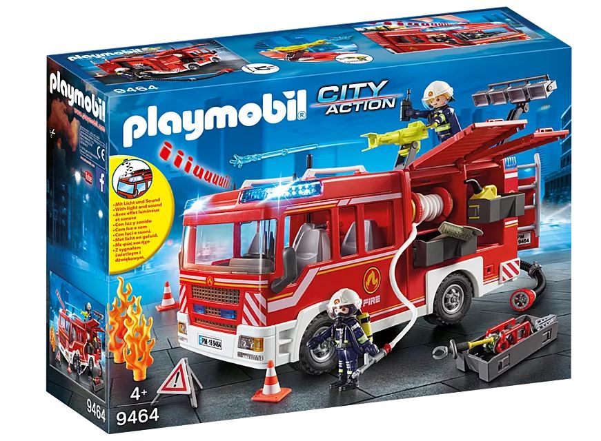 PLAYMOBIL Action Heroes Feuerwehr- Rüstfahrzeug 9464 - Bild 1