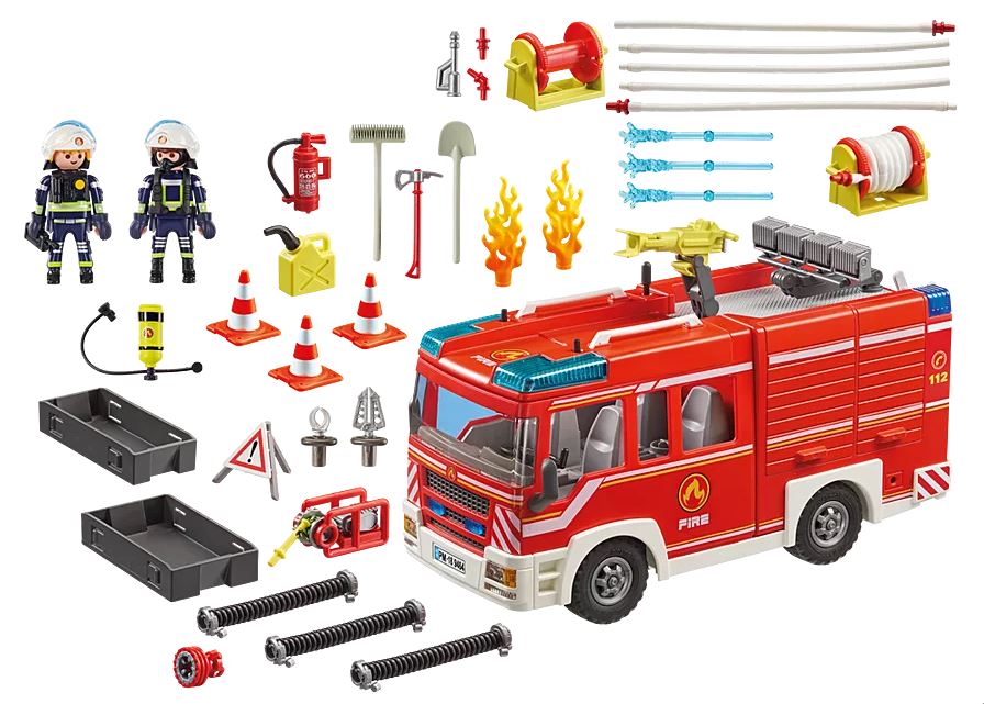PLAYMOBIL Action Heroes Feuerwehr- Rüstfahrzeug 9464 - Bild 3