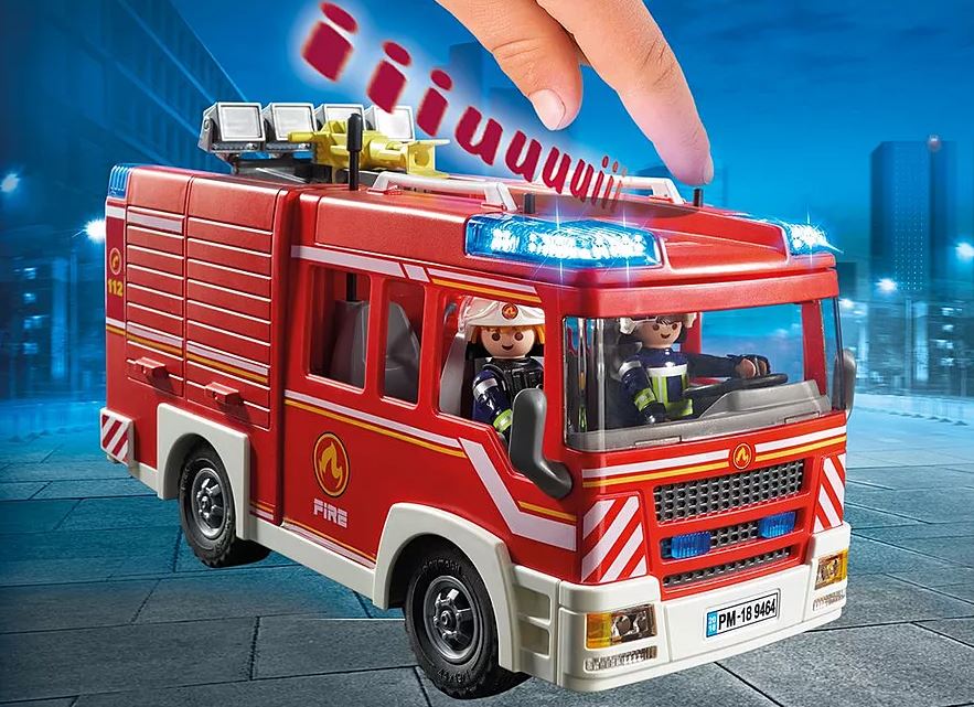PLAYMOBIL Action Heroes Feuerwehr- Rüstfahrzeug 9464 - Bild 4