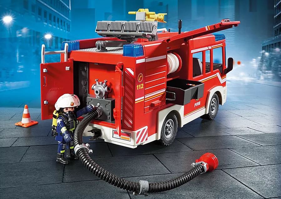 PLAYMOBIL Action Heroes Feuerwehr- Rüstfahrzeug 9464 - Bild 6