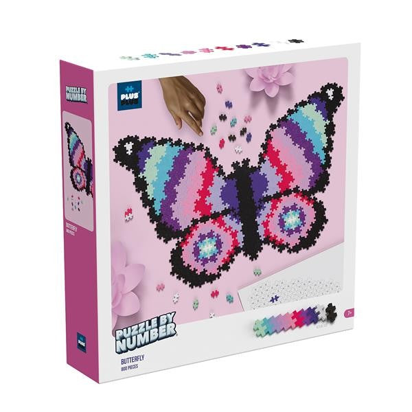 800 Kreativ Bausteine Puzzle Schmetterling - Bild 1
