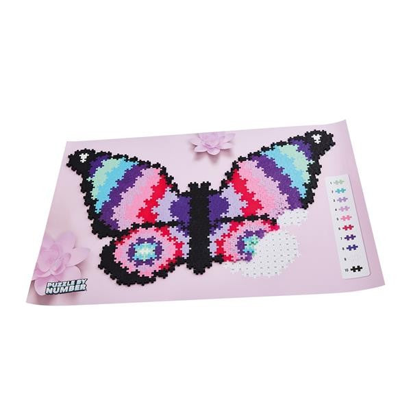 800 Kreativ Bausteine Puzzle Schmetterling - Bild 3