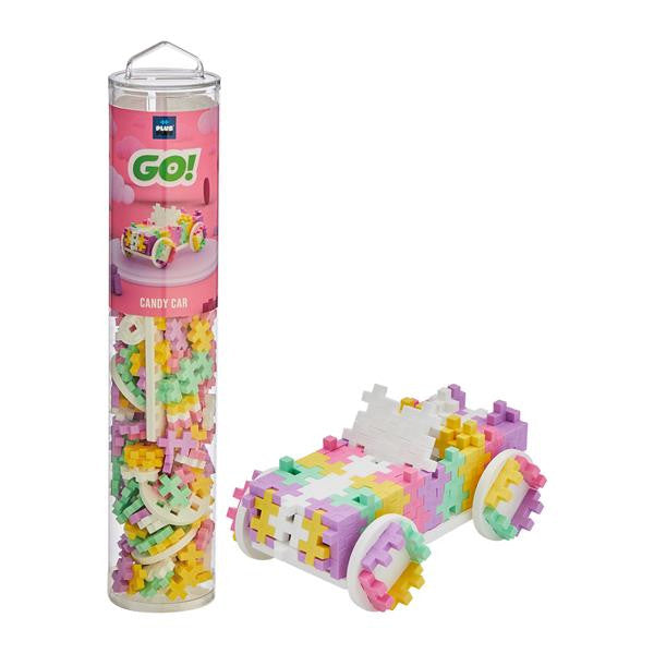 Tube Kreativ Bausteine Go! Auto Süssigkeit 200 Teile - Bild 1