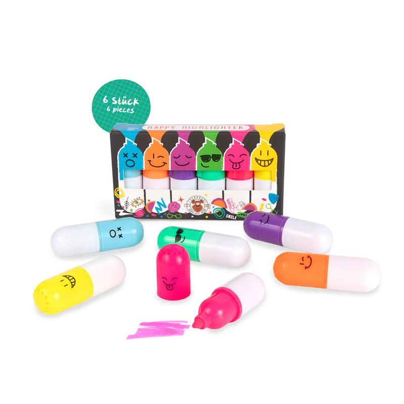 Happy Highlighter 6er Set - Bild 1