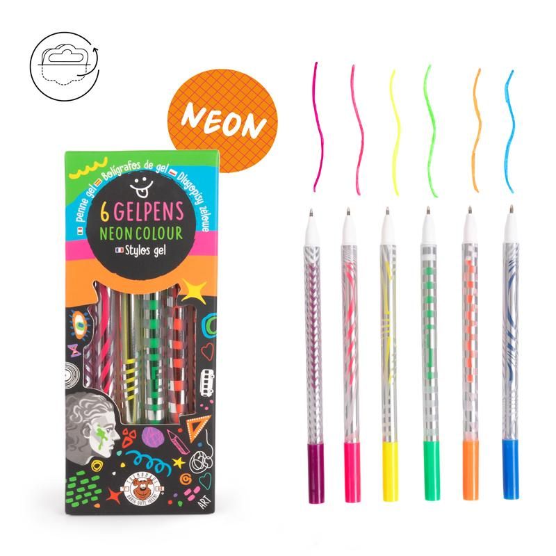 Gelpens Neon Colour 6er Set - Bild 1